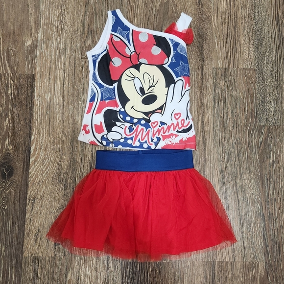 Disney Minnie Mouse 2t outfit - Picture 1 of 7